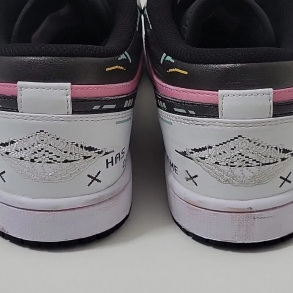 Jordan 1 CyperPunk Low Sneaker - Picture 9 of 11